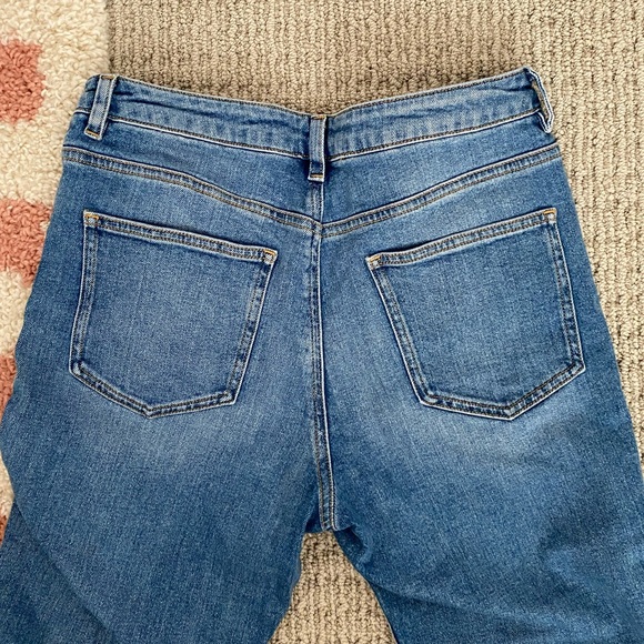 ASOS Denim Jeans with Cut Out Ankle Hem - Picture 5 of 6